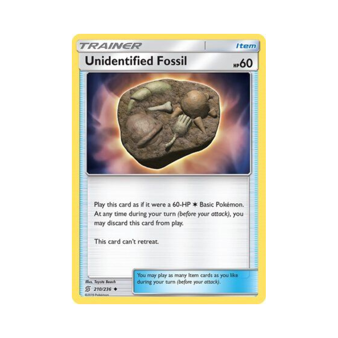 포켓몬 TCG 수수깨끼화석 U 유니파이드 마인즈 (영문판)(Pokemon TCG Unidentified Fossil U Unified Minds (English Ver.)) - 1