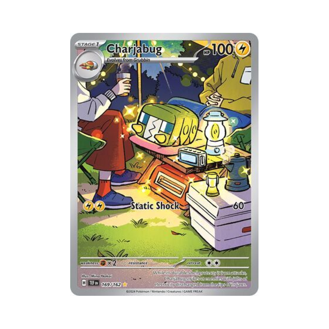 포켓몬 TCG 전지충이 IR 템포럴 포시스 (영문판)(Pokemon TCG Charjabug IR Temporal Forces (English Ver.)) - 1