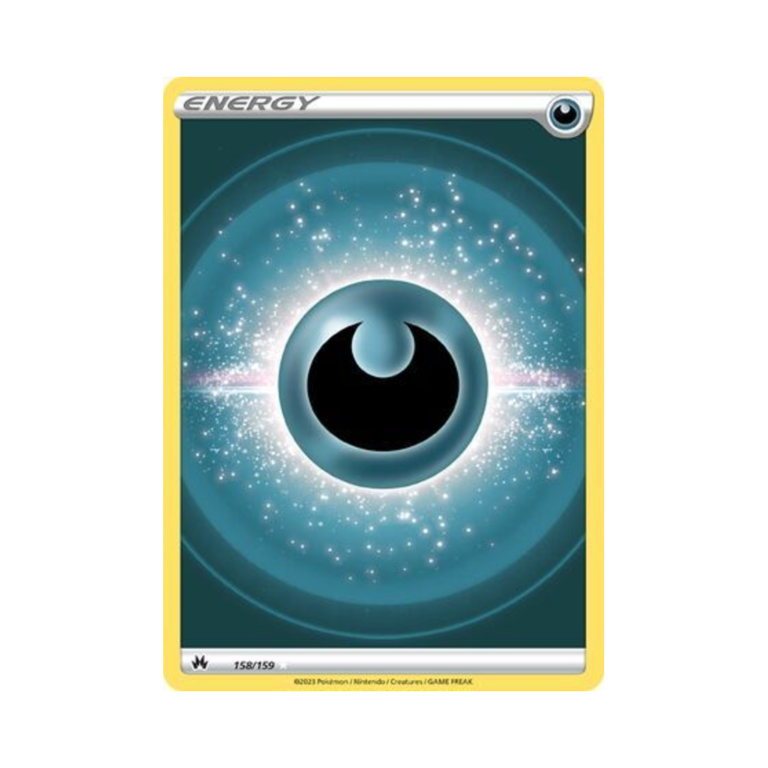 포켓몬 TCG 악 에너지 UR 크라운 제니스 (영문판)(Pokemon TCG Darkness Energy UR Crown Zenith (English Ver.)) - 1