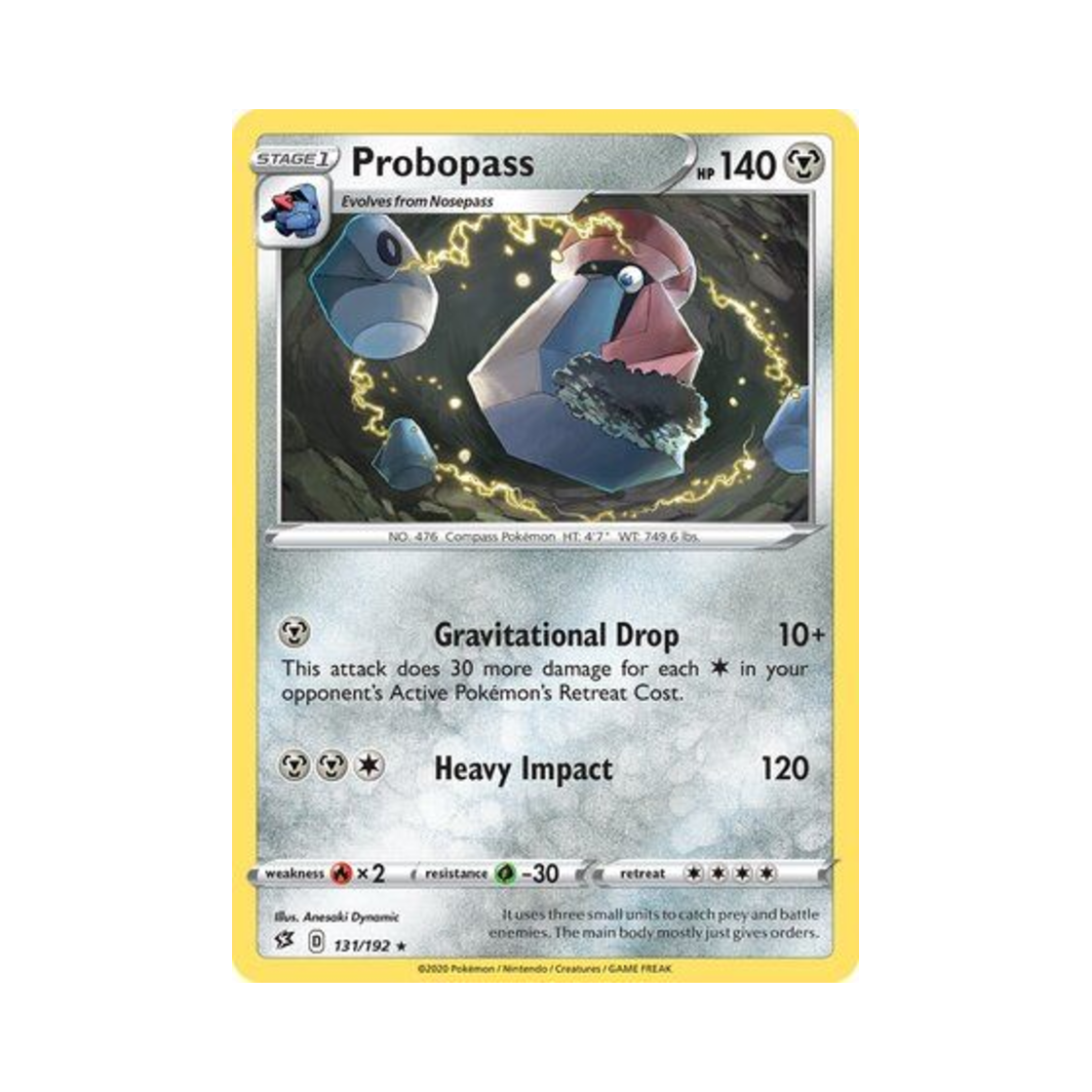 포켓몬 TCG 대코파스 R 레벌 크래시 (영문판)(Pokemon TCG Probopass R Rebel Clash (English Ver.)) - 1