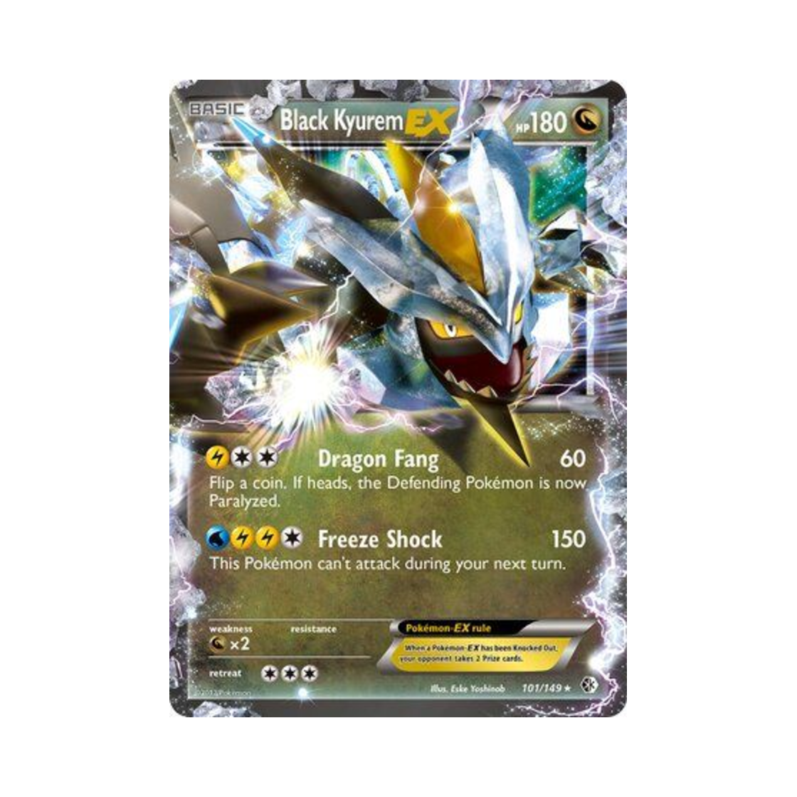 포켓몬 TCG 블랙 큐레무 ex RHE 바운더리스 크로스드 (영문판)(Pokemon TCG Black Kyurem ex RHE Boundaries Crossed (English Ver.)) - 1
