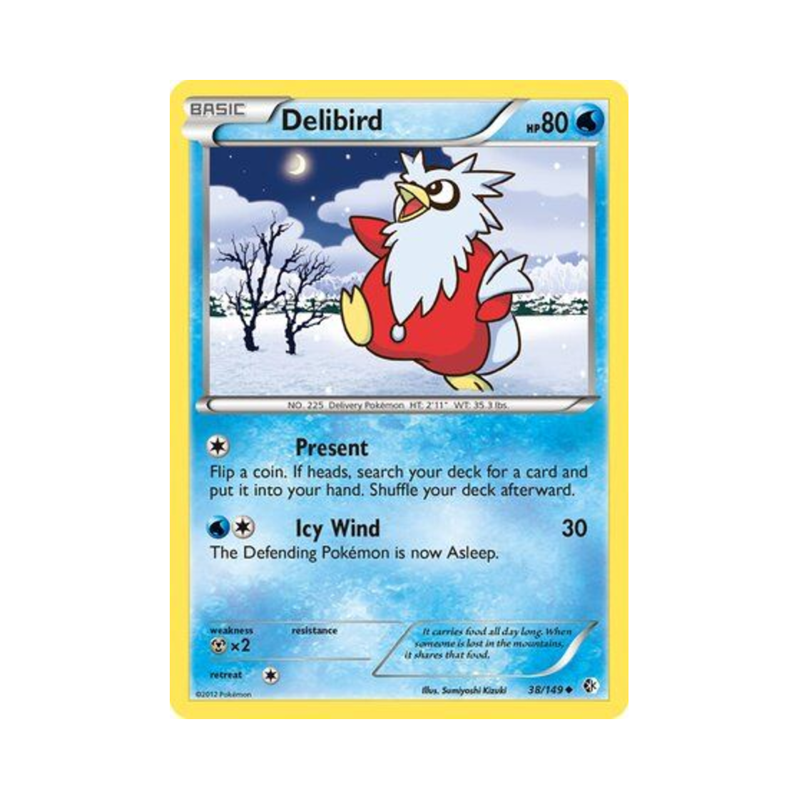포켓몬 TCG 딜리버드 U 바운더리스 크로스드 (영문판)(Pokemon TCG Delibird U Boundaries Crossed (English Ver.)) - 1