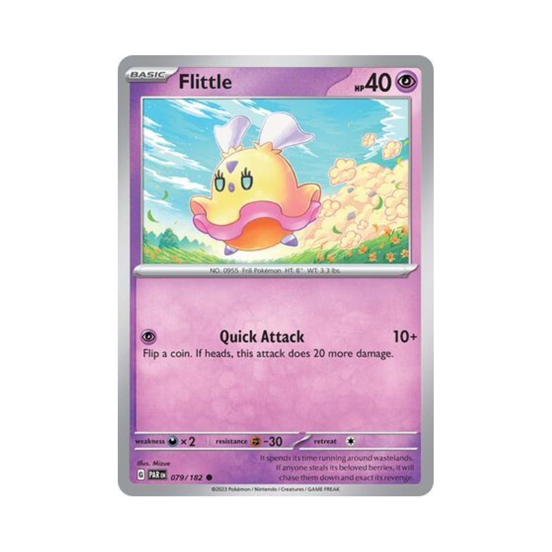 포켓몬 TCG 하느라기 C 파라독스 리프트 (영문판)(Pokemon TCG Flittle C Paradox Rift (English Ver.))