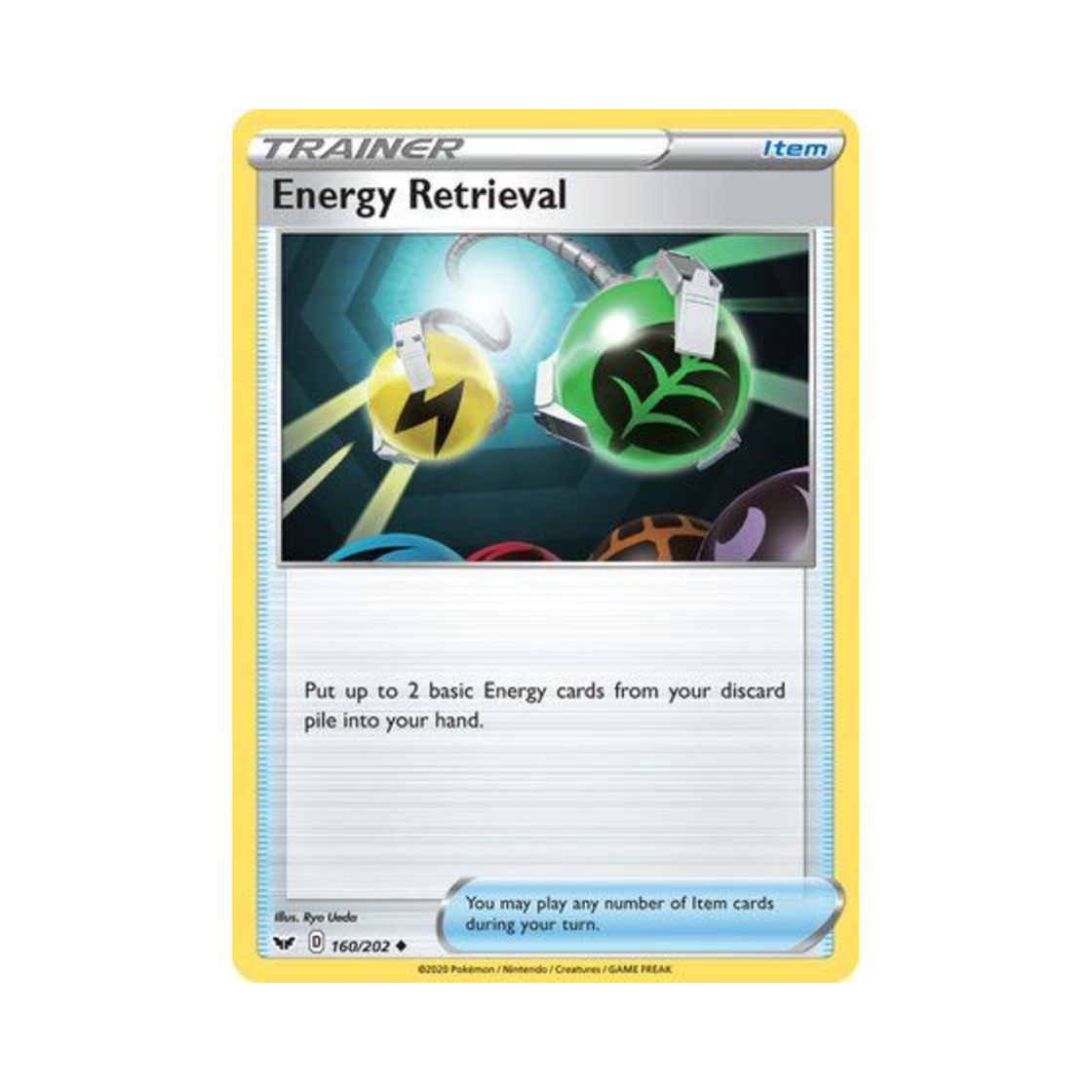 포켓몬 TCG 에너지 회수 U 소드 & 실드 (영문판)(Pokemon TCG Energy Retrieval U Sword & Shield (English Ver.))