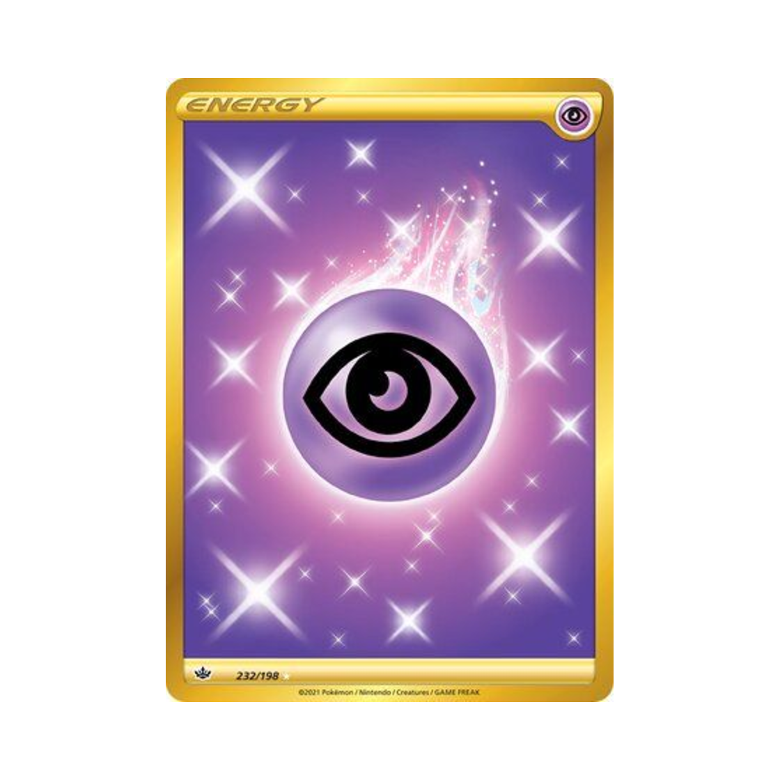 포켓몬 TCG 기본 초 에너지 RS 칠링 레인 (영문판)(Pokemon TCG Psychic Energy RS Chilling Reign (English Ver.)) - 1
