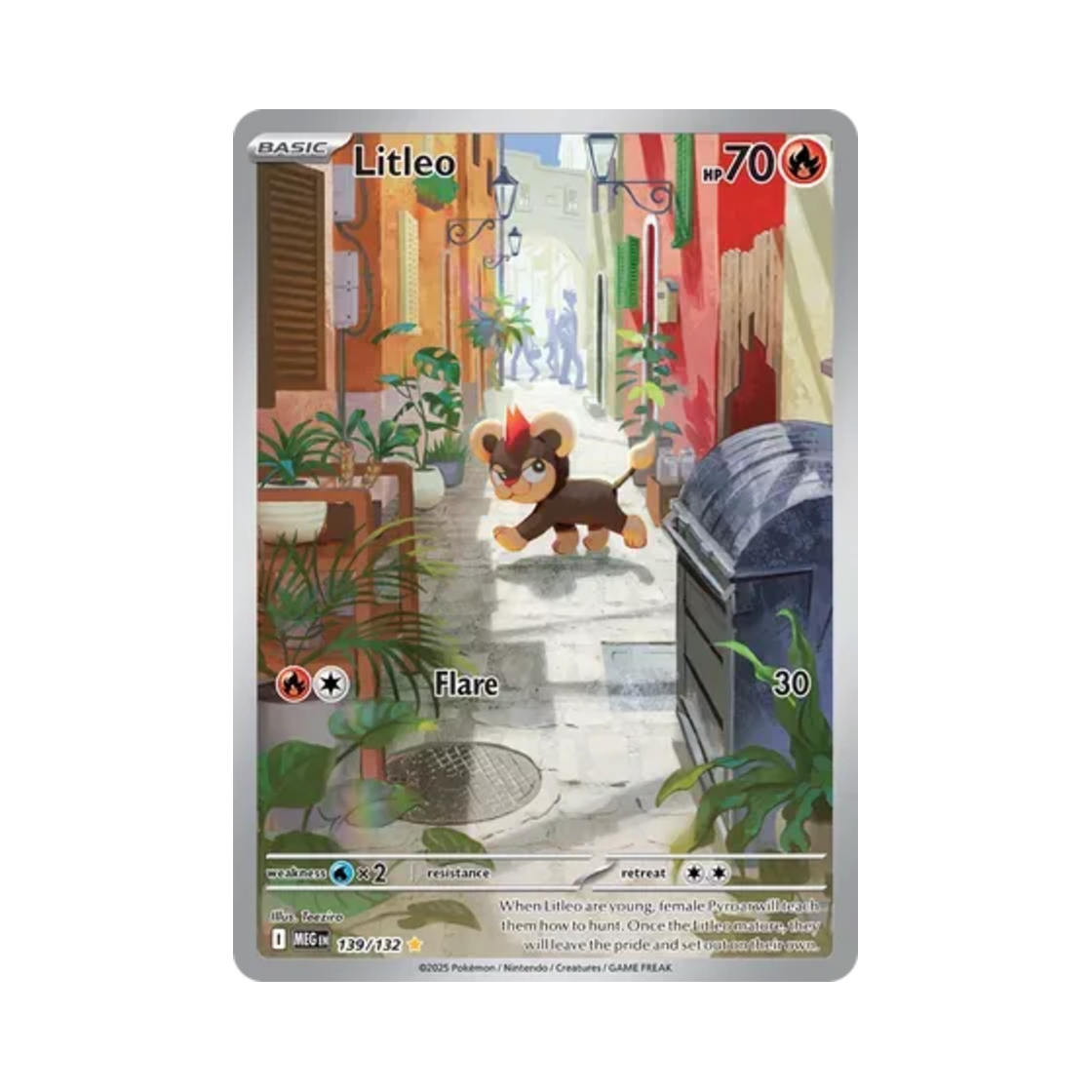 포켓몬 TCG 레오꼬 IR 메가 에볼루션 (영문판)(Pokemon TCG Litleo IR Mega Evolution (English Ver.)) - 1