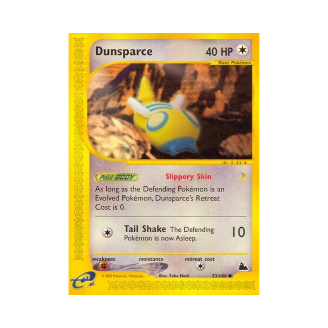 포켓몬 TCG 노고치 C 스카이리지 (영문판)(Pokemon TCG Dunsparce C Skyridge (English Ver.)) - 1
