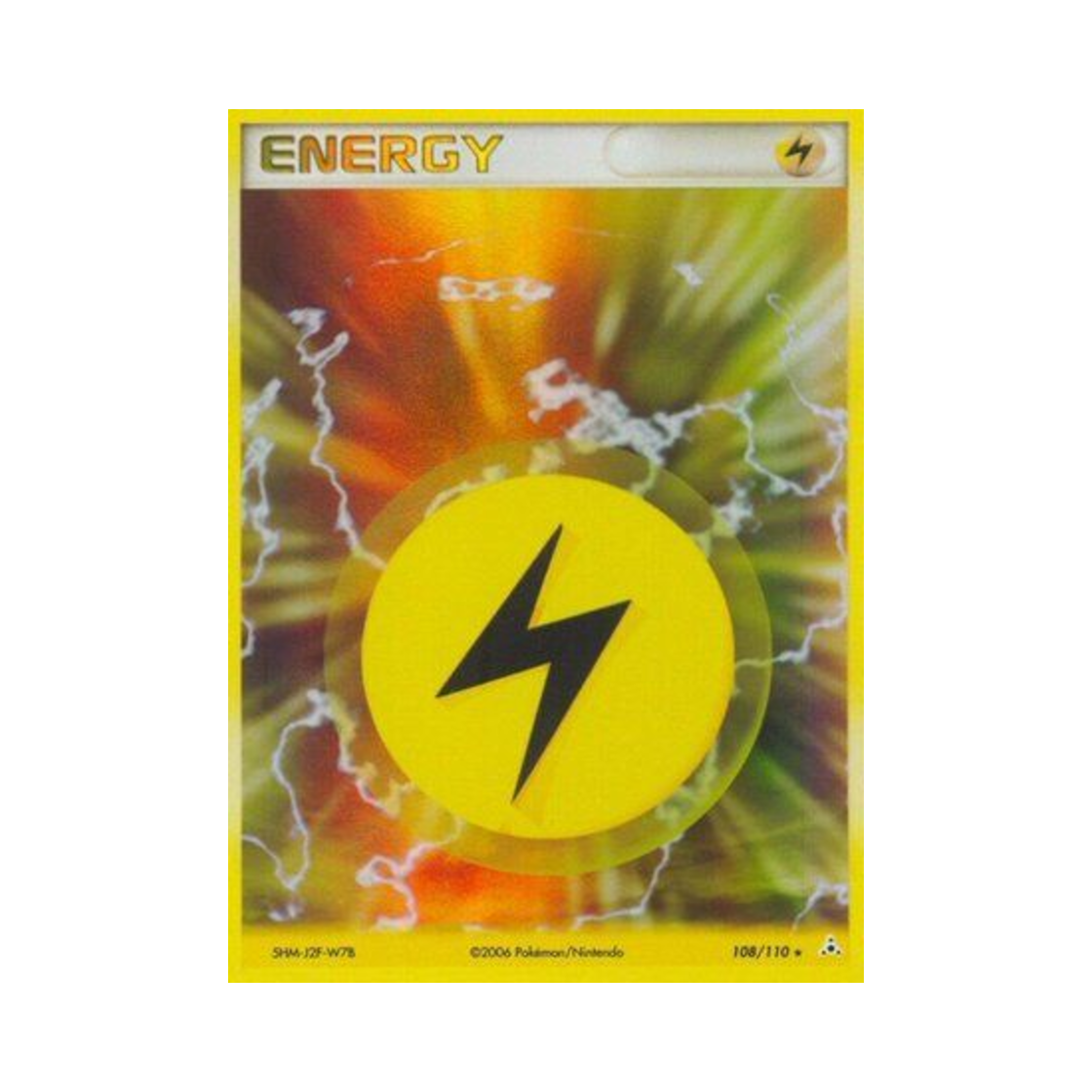 포켓몬 TCG 기본 번개 에너지 RH EX 홀론 팬텀 (영문판)(Pokemon TCG Lightning Energy RH EX Holon Phantoms (English Ver.)) - 1