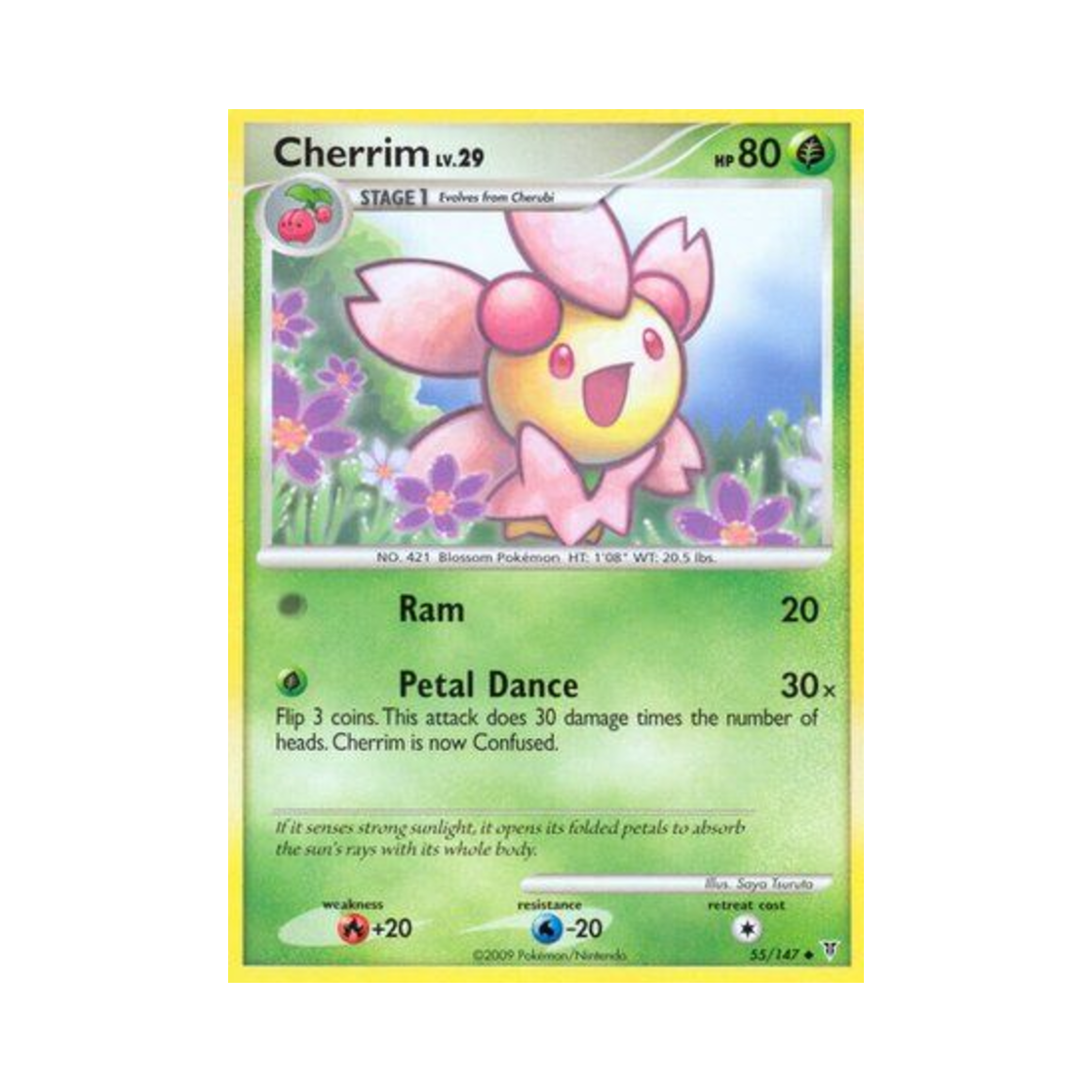포켓몬 TCG 체리꼬 U 슈프림 빅터스 (영문판)(Pokemon TCG Cherrim U Supreme Victors (English Ver.)) - 1
