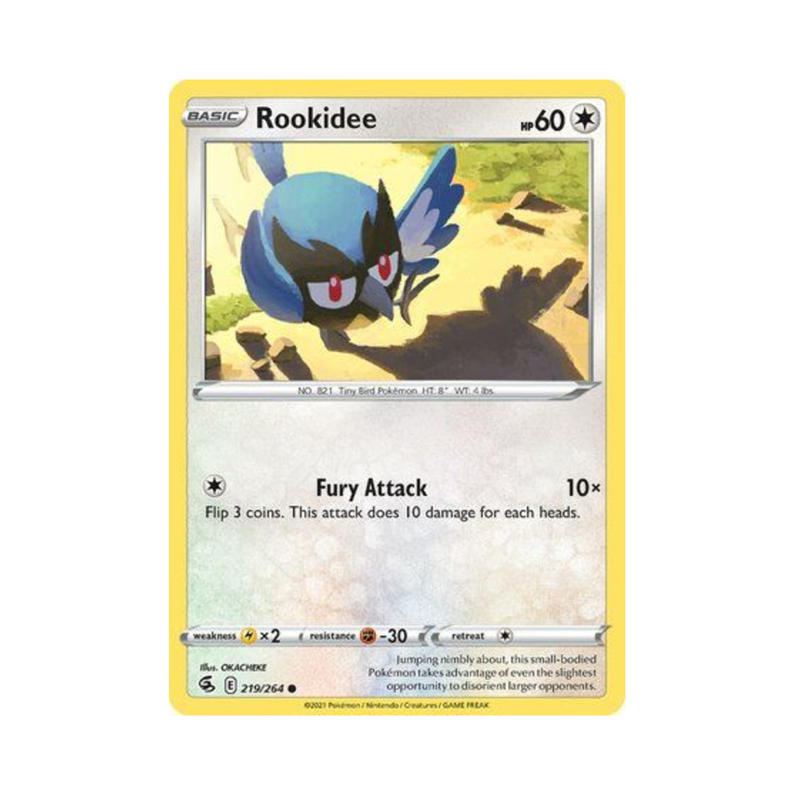 포켓몬 TCG 파라꼬 C 퓨전 스트라이크 (영문판)(Pokemon TCG Rookidee C Fusion Strike (English Ver.)) - 1