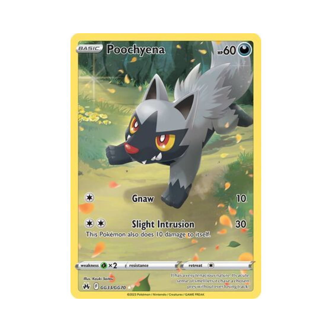 포켓몬 TCG 포챠나 R 크라운 제니스 (영문판)(Pokemon TCG Poochyena R Crown Zenith (English Ver.)) - 1