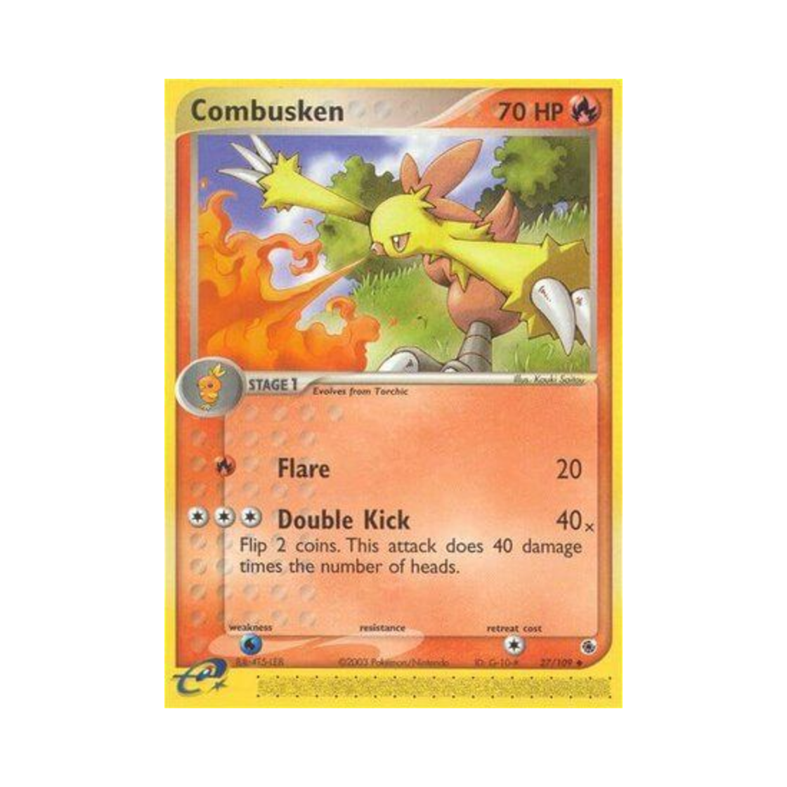포켓몬 TCG 영치코 U EX 루비 & 사파이어 (영문판)(Pokemon TCG Combusken U EX Ruby & Sapphire (English Ver.)) - 1