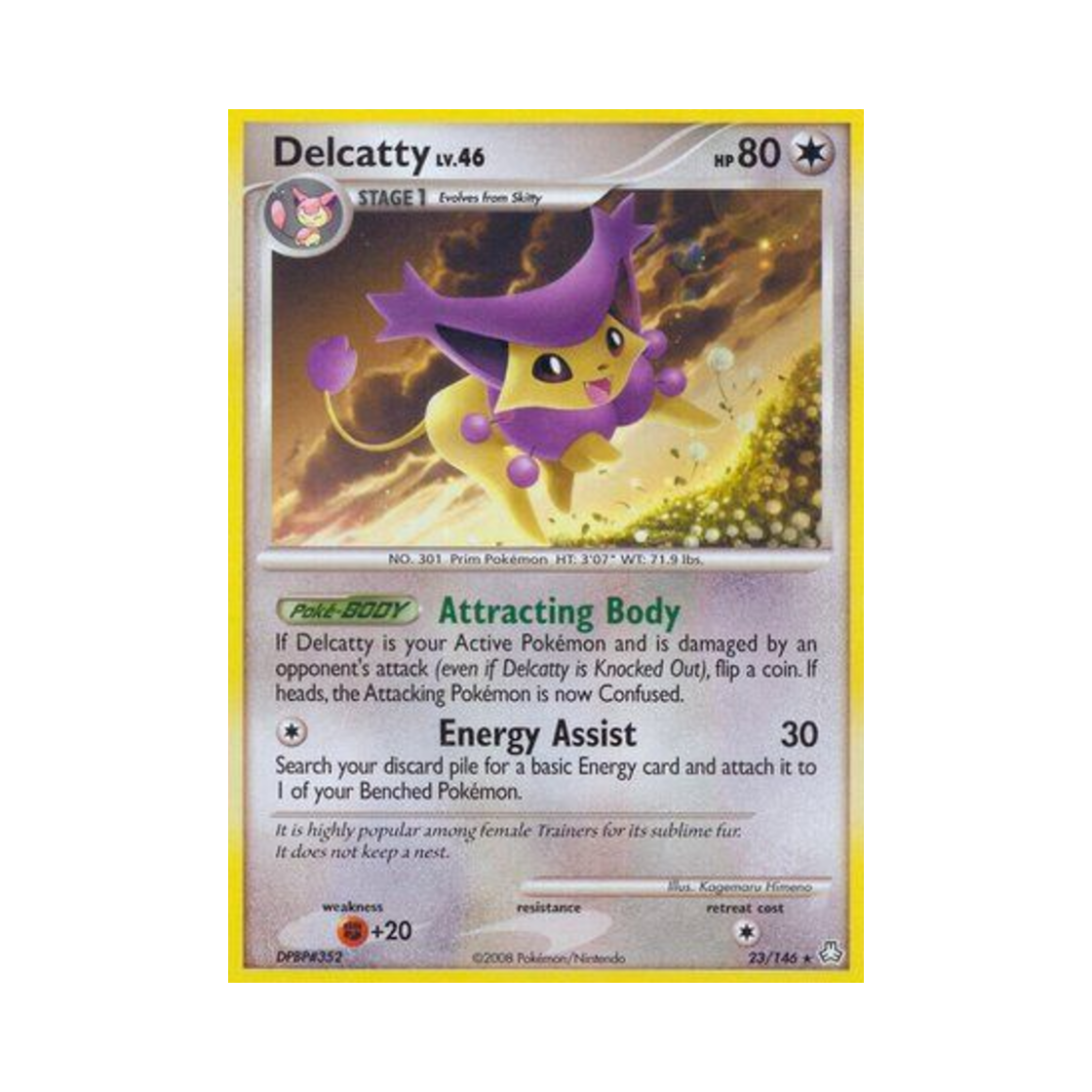 포켓몬 TCG 델케티 R 레전드 어웨이크드 (영문판)(Pokemon TCG Delcatty R Legends Awakened (English Ver.)) - 1