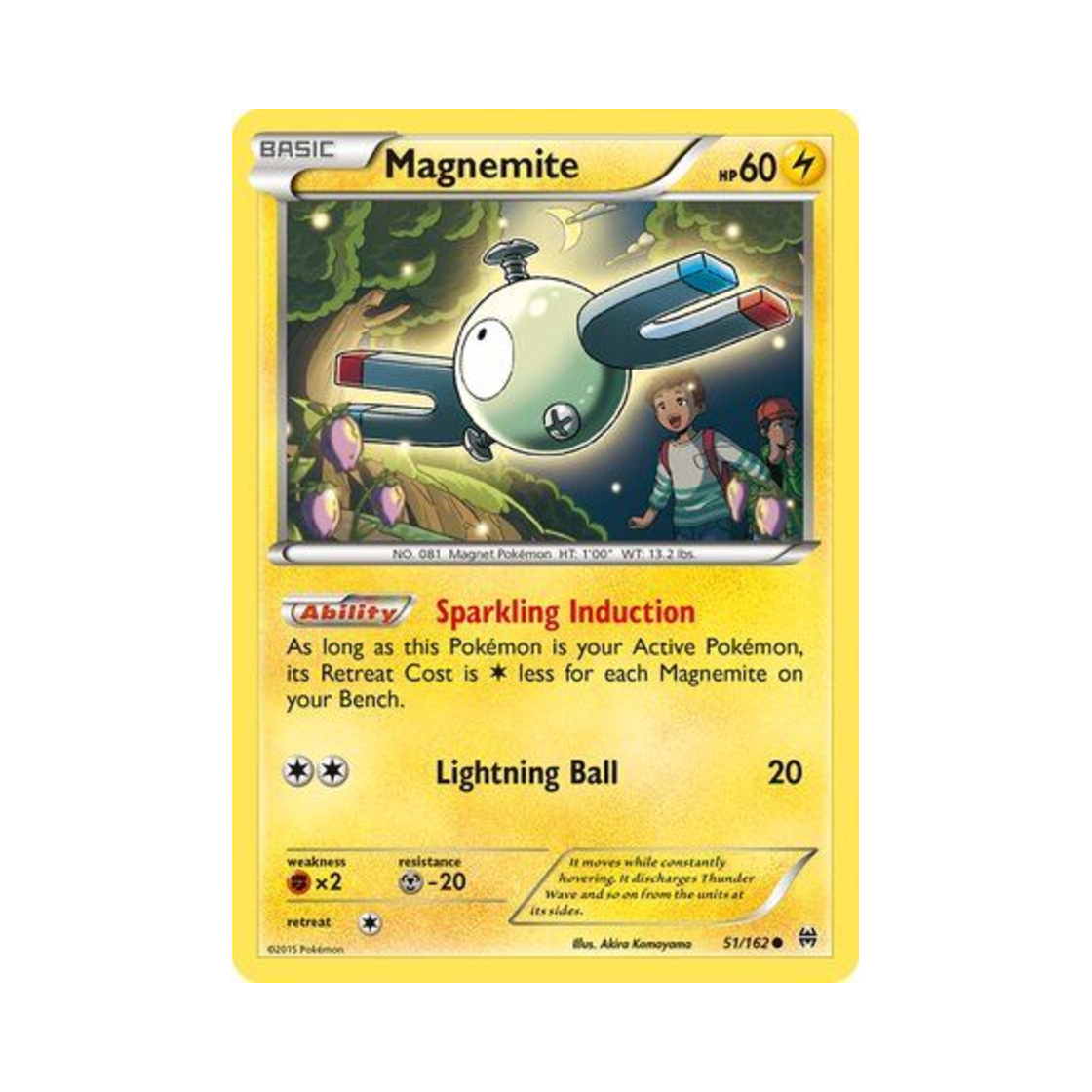 포켓몬 TCG 코일 C 브레이크스루 (영문판)(Pokemon TCG Magnemite C BREAKthrough (English Ver.)) - 1