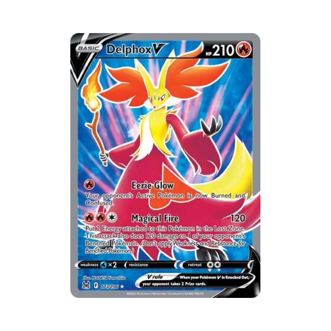 포켓몬 TCG 마폭시 V RU 로스트 오리진 (영문판)(Pokemon TCG Delphox V RU Lost Origin (English Ver.)) - 1