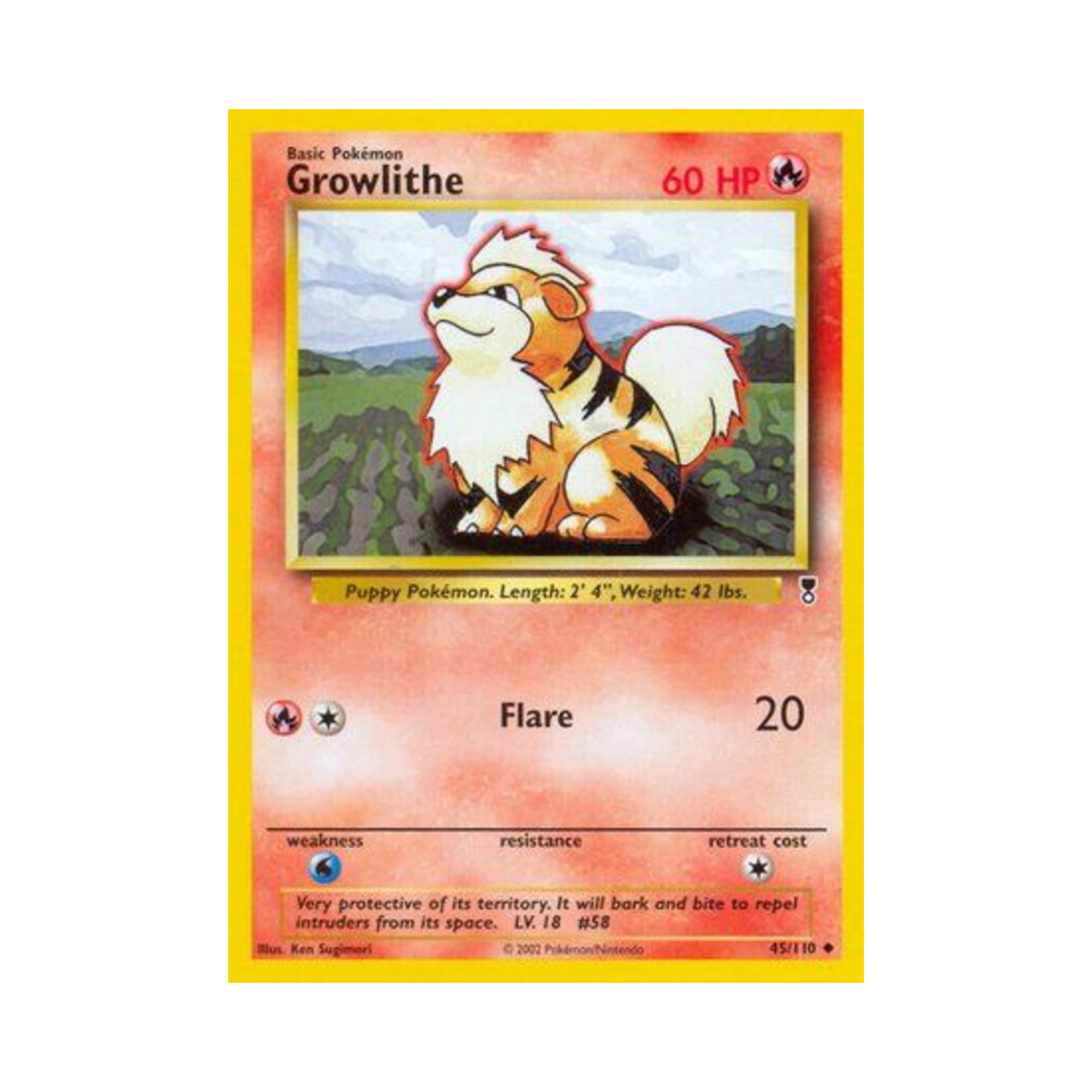 포켓몬 TCG 가디 U 레전더리 컬렉션 (영문판)(Pokemon TCG Growlithe U Legendary Collection (English Ver.)) - 1
