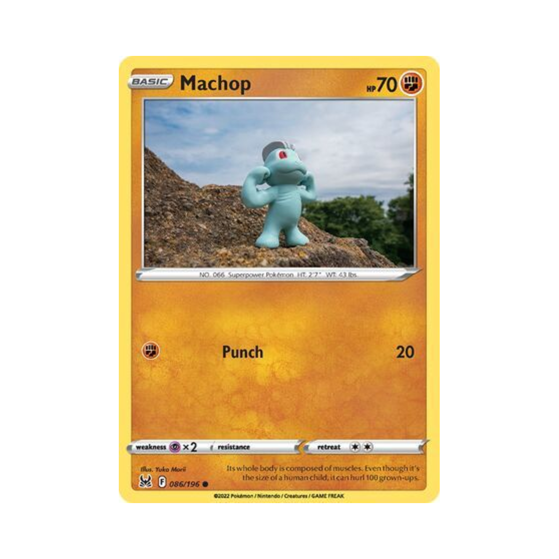 포켓몬 TCG 알통몬 C 로스트 오리진 (영문판)(Pokemon TCG Machop C Lost Origin (English Ver.)) - 1