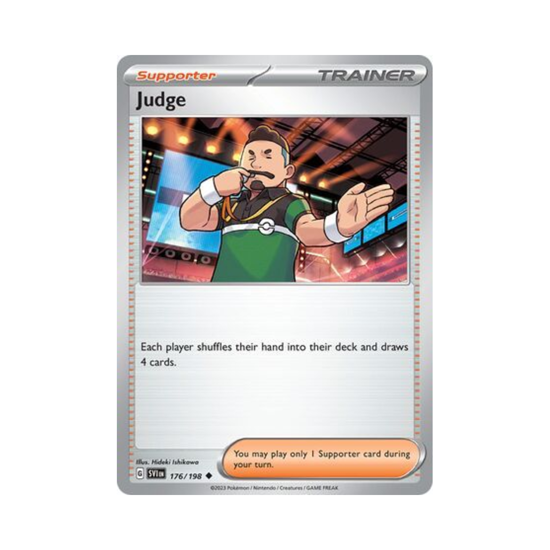 포켓몬 TCG 저지맨 U 스칼렛 & 바이올렛 (영문판)(Pokemon TCG Judge U Scarlet & Violet (English Ver.)) - 1