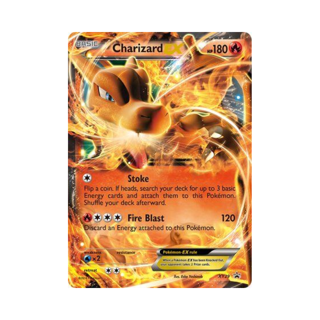 포켓몬 TCG 리자몽 EX P XY 프로모 카드 (영문판)(Pokemon TCG Charizard EX P XY Promos (English Ver.)) - 1