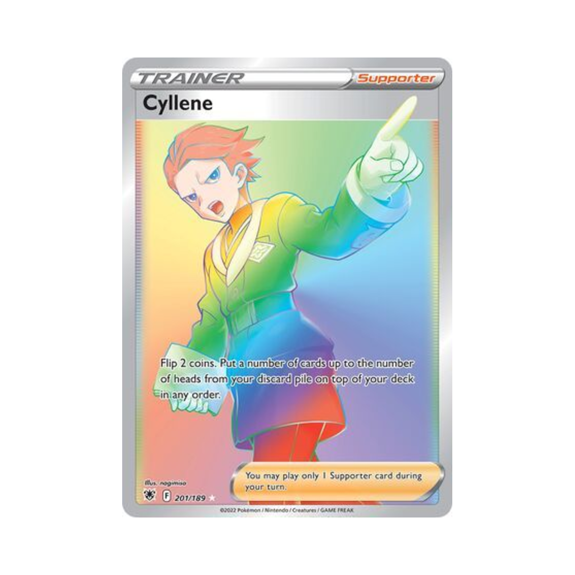 포켓몬 TCG 금경 RR 아스트랄 레디안스 (영문판)(Pokemon TCG Cyllene RR Astral Radiance (English Ver.))