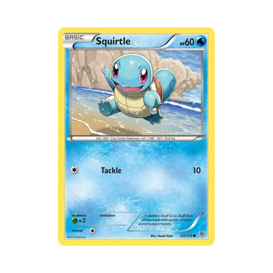 포켓몬 TCG 꼬부기 C 플라스마 스톰 (영문판)(Pokemon TCG Squirtle C Plasma Storm (English Ver.)) - 1