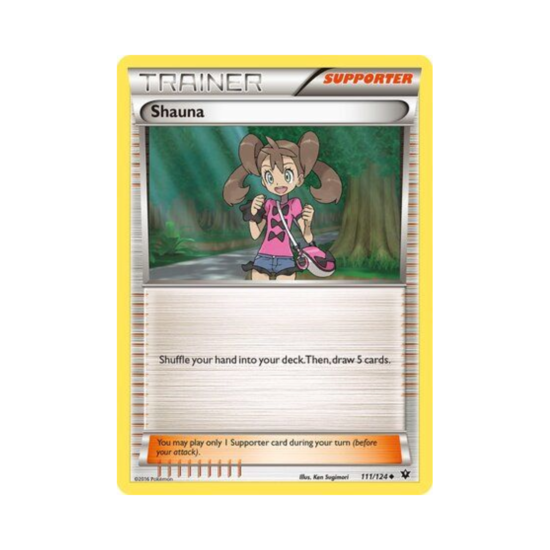 포켓몬 TCG 사나 U 페이츠 컬라이드 (영문판)(Pokemon TCG Shauna U Fates Collide (English Ver.))