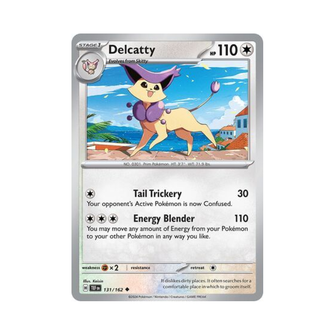 포켓몬 TCG 델케티 U 템포럴 포시스 (영문판)(Pokemon TCG Delcatty U Temporal Forces (English Ver.)) - 1