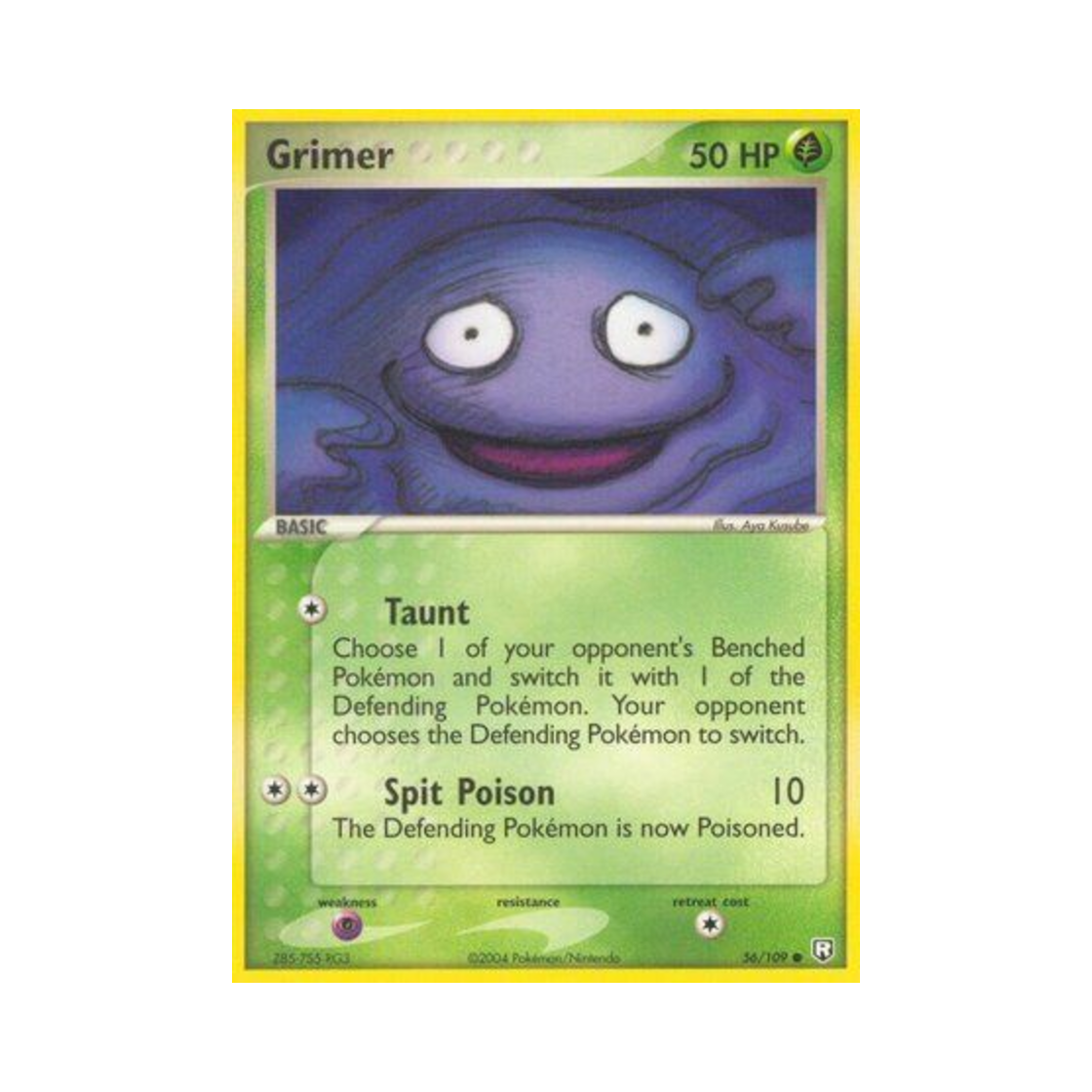 포켓몬 TCG 질퍽이 C EX 로켓단 리턴즈 (영문판)(Pokemon TCG Grimer C EX Team Rocket Returns (English Ver.)) - 1