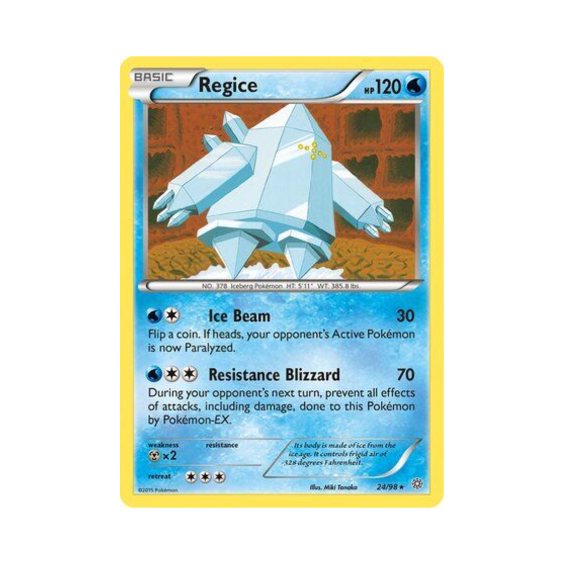 포켓몬 TCG 레지아이스 R 에인션트 오리진스 (영문판)(Pokemon TCG Regice R Ancient Origins (English Ver.)) - 1