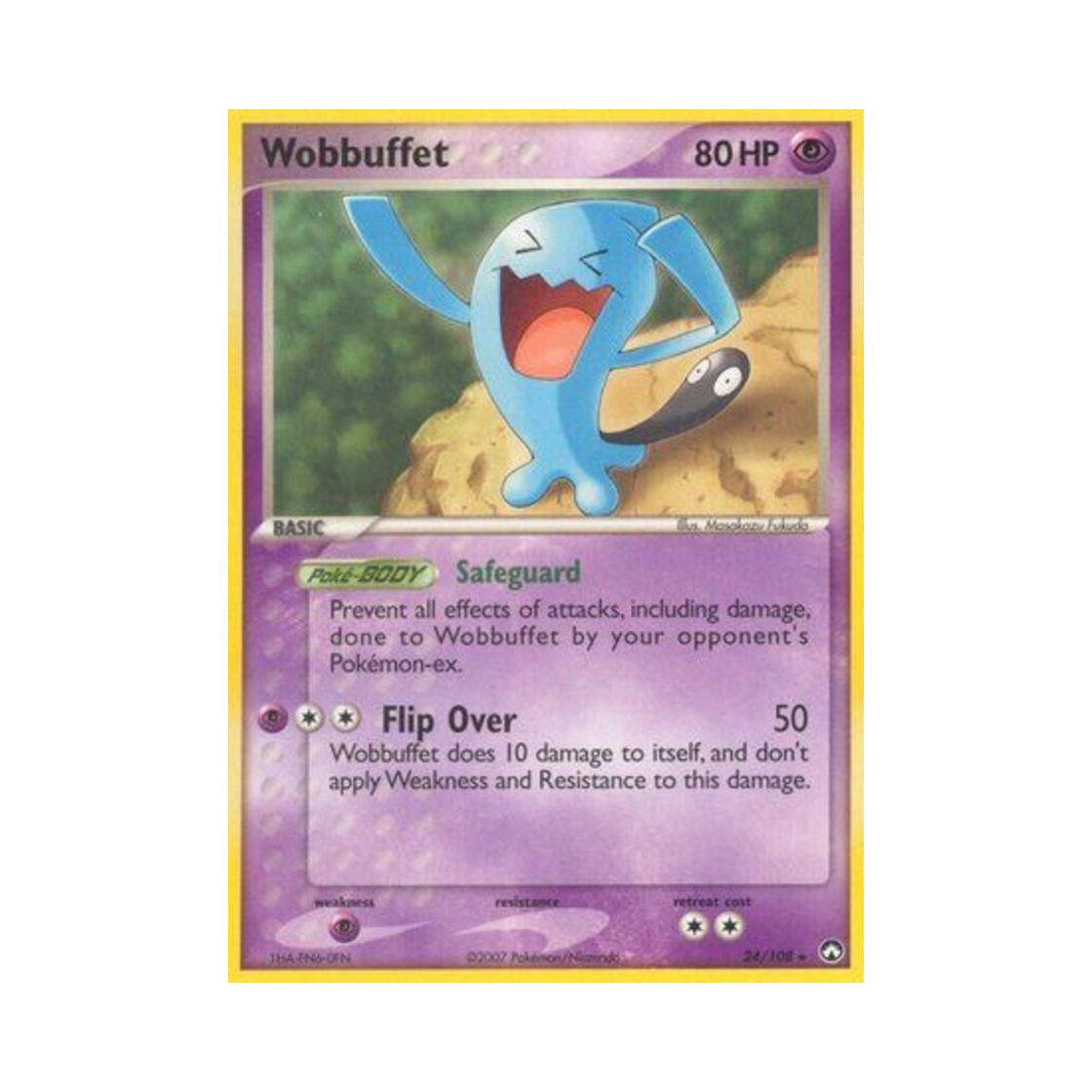 포켓몬 TCG 마자용 R EX 파워 키퍼스(영문판)(Pokemon TCG Wobbuffet R EX Power Keepers (English Ver.)) - 1