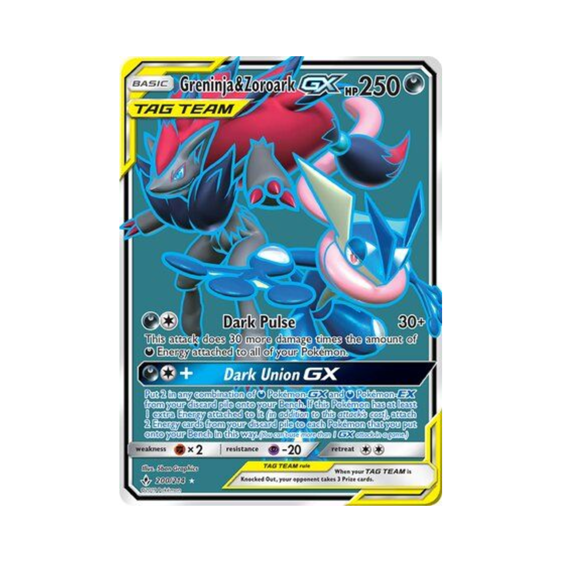 포켓몬 TCG 개굴닌자 & 조로아크 GX RU 언브로큰 본즈 (영문판)(Pokemon TCG Greninja & Zoroark GX RU Unbroken Bonds (English Ver.)) - 1