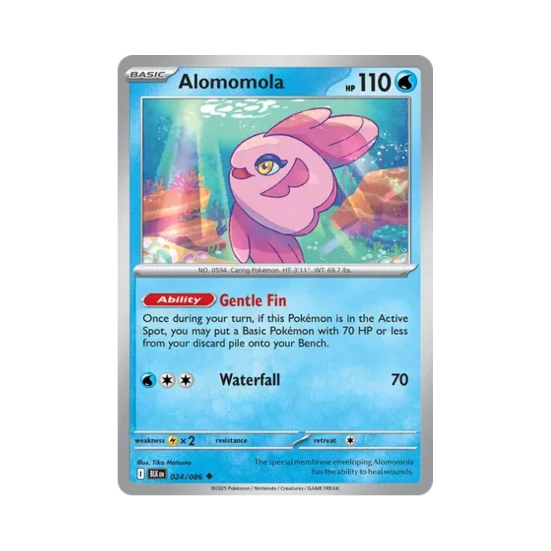 포켓몬 TCG 맘복치 U 블랙볼트 (영문판)(Pokemon TCG Alomomola U Black Bolt (English Ver.)) - 1