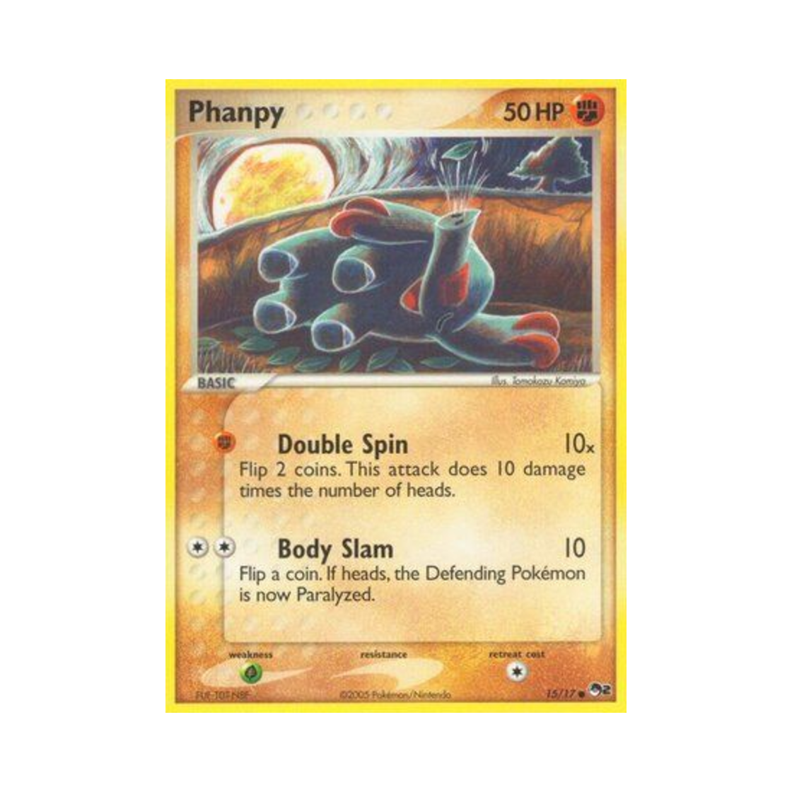 포켓몬 TCG 코코리 C 팝 시리즈 2 (영문판)(Pokemon TCG Phanpy C POP Series 2 (English Ver.)) - 1