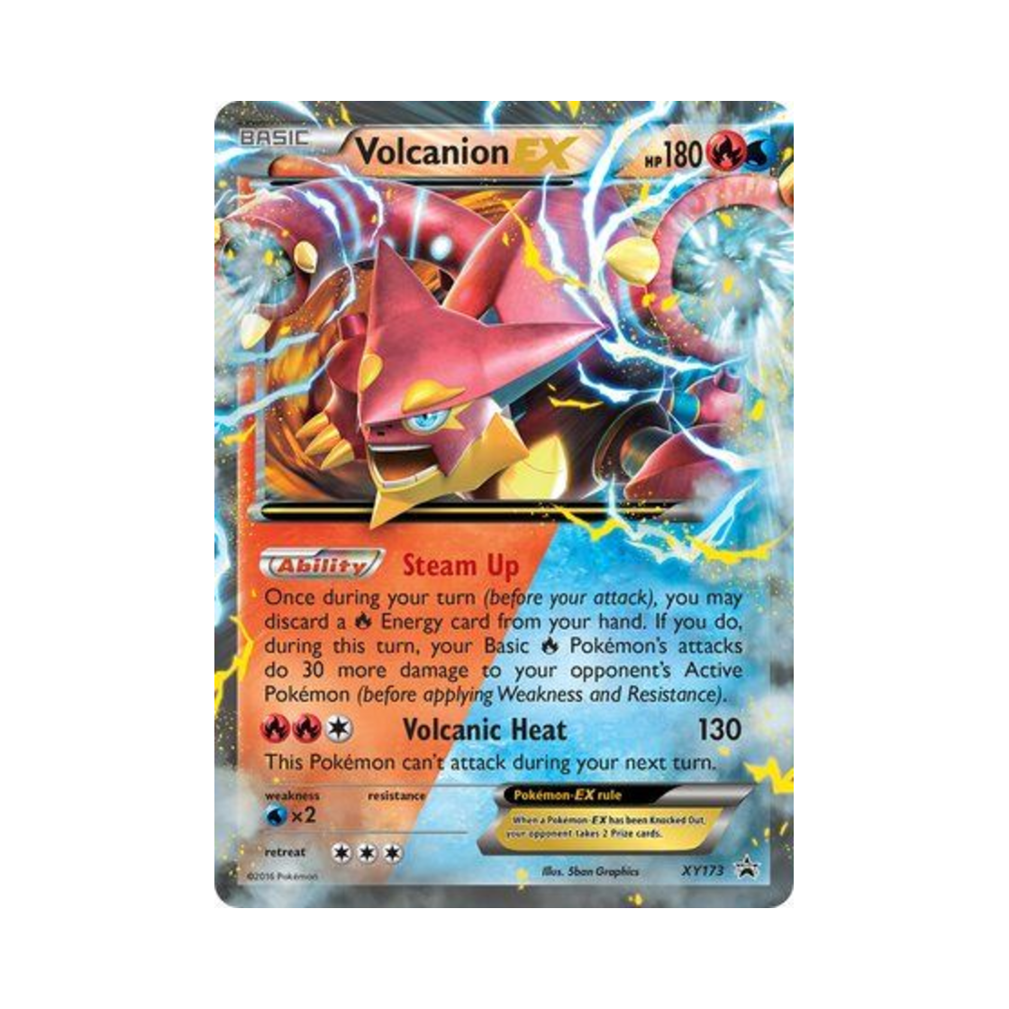포켓몬 TCG 볼케니온 EX P XY 프로모 카드 (영문판)(Pokemon TCG Volcanion EX P XY Promos (English Ver.))