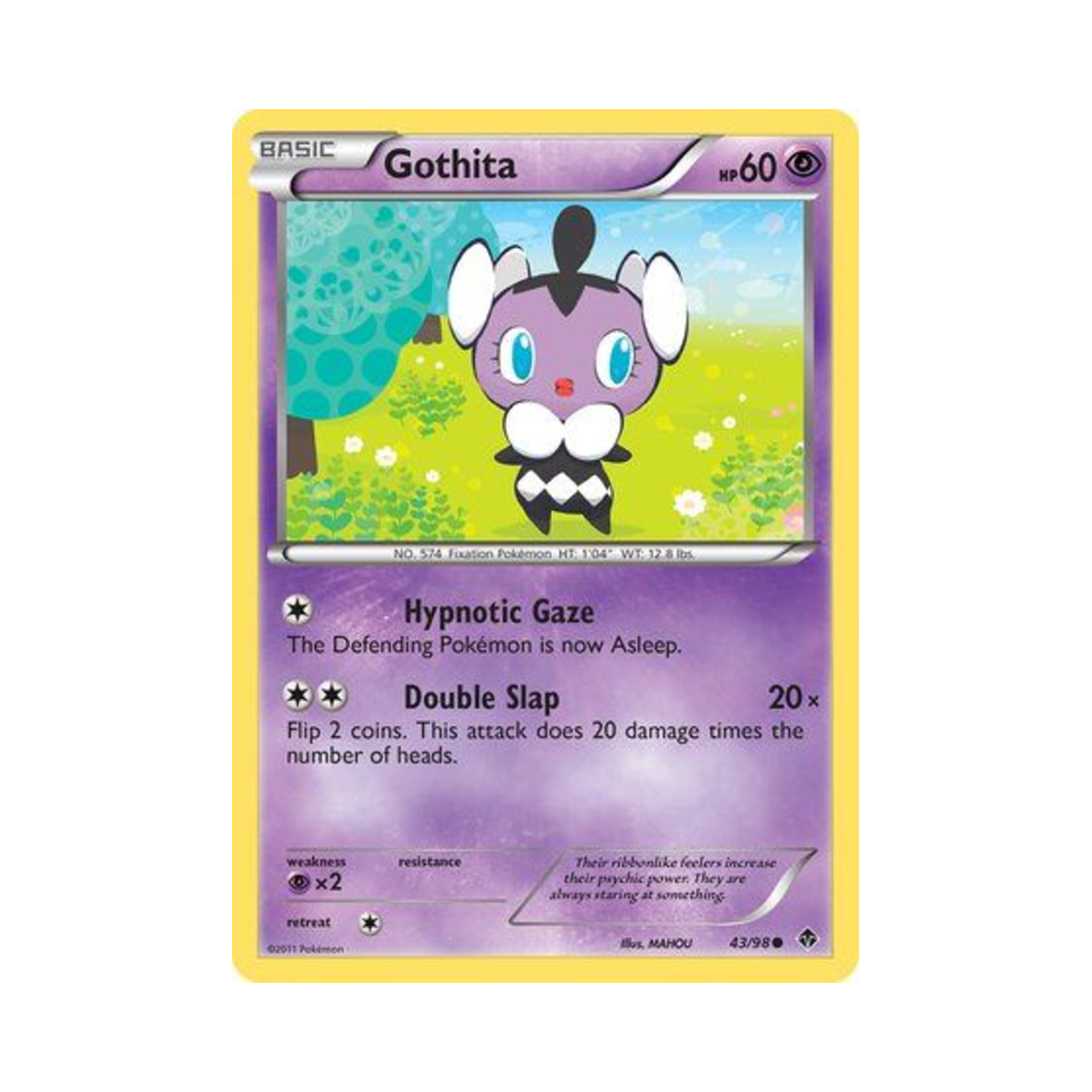 포켓몬 TCG 고디탱 C 이머징 파워스 (영문판)(Pokemon TCG Gothita C Emerging Powers (English Ver.)) - 1