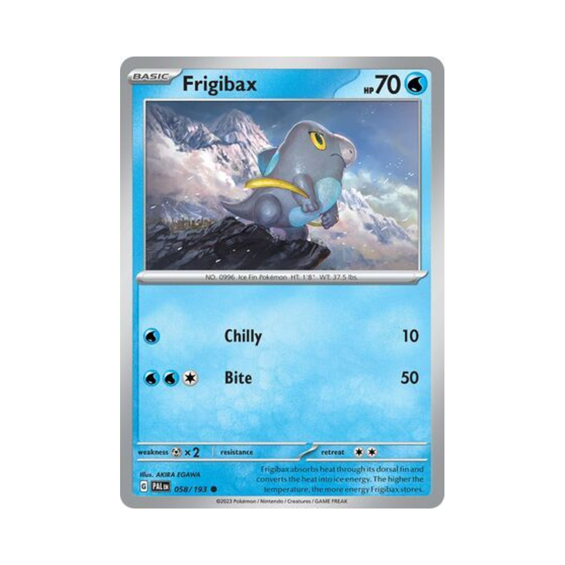 포켓몬 TCG 드니차 C 팔데아 이볼브드 (영문판)(Pokemon TCG Frigibax C Paldea Evolved (English Ver.)) - 1