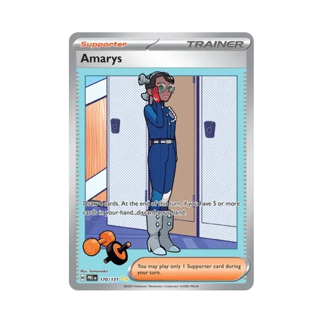 포켓몬 TCG 네리네 SIR 프리즈매틱 에볼루션즈 (영문판)(Pokemon TCG Amarys SIR Prismatic Evolutions (English Ver.)) - 1