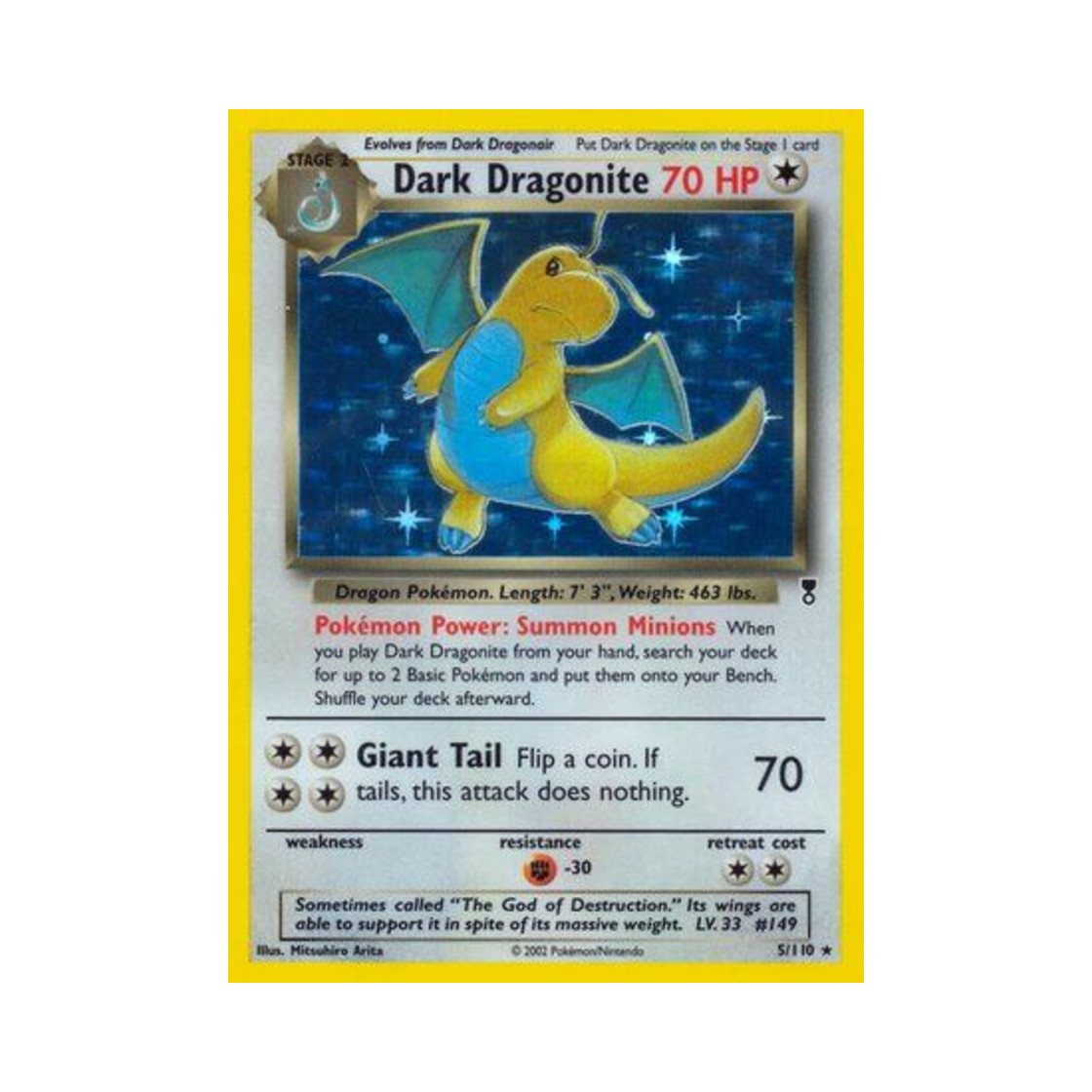 포켓몬 TCG 다크 망나뇽 RH 레전더리 컬렉션 (영문판)(Pokemon TCG Dark Dragonite RH Legendary Collection (English Ver.)) - 1