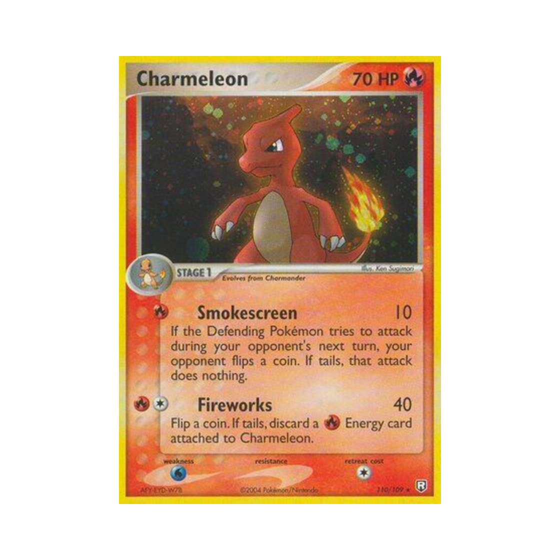 포켓몬 TCG 리자드 RS EX 로켓단 리턴즈 (영문판)(Pokemon TCG Charmeleon RS EX Team Rocket Returns (English Ver.)) - 1