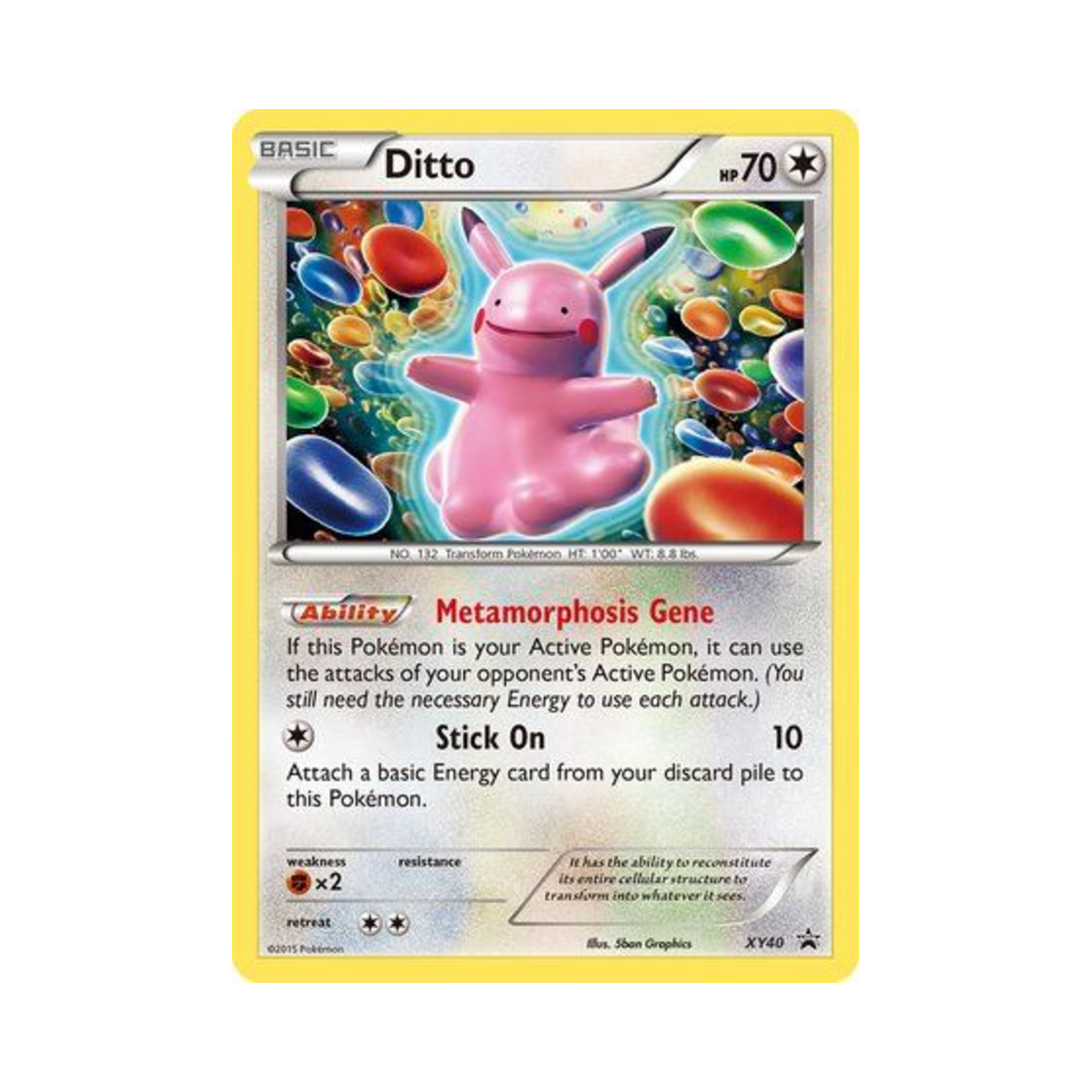 포켓몬 TCG 메타몽 P XY 프로모 카드 (영문판)(Pokemon TCG Ditto P XY Promos (English Ver.))