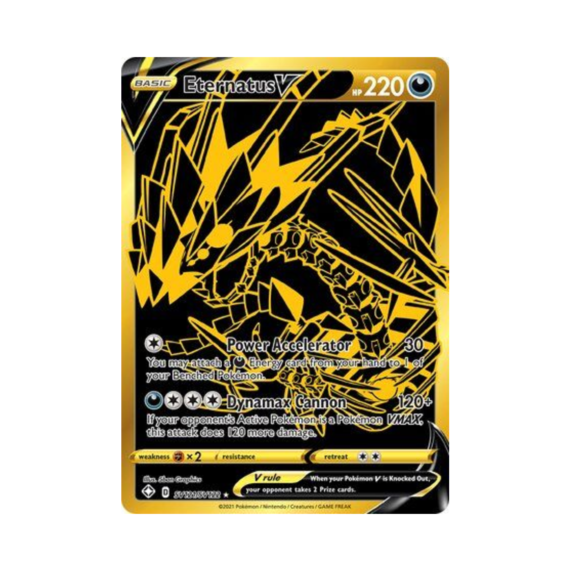 SHFSV121/SV122 Pokemon TCG Eternatus V RS Shining Fates (English Ver.)