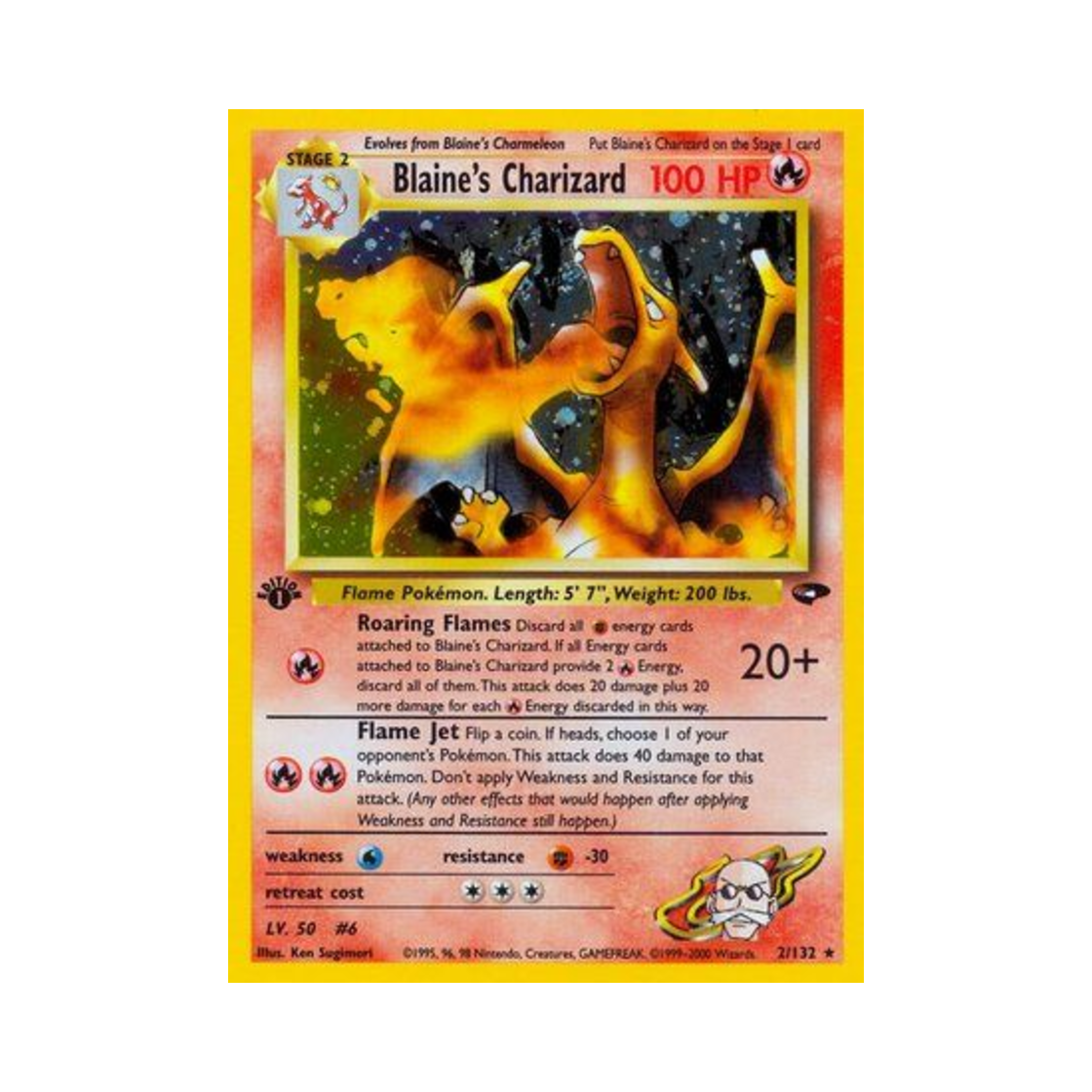포켓몬 TCG 강연의 리자몽 RH 짐 첼린지 (영문판)(Pokemon TCG Blaine's Charizard RH Gym Challenge (English Ver.)) - 1