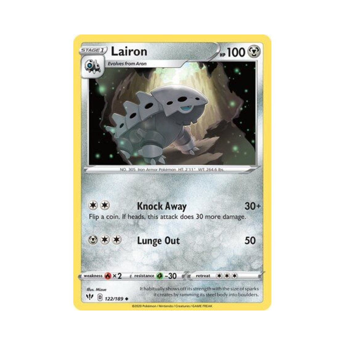 포켓몬 TCG 갱도라 U 다크니스 어블레이즈 (영문판)(Pokemon TCG Lairon U Darkness Ablaze (English Ver.)) - 1
