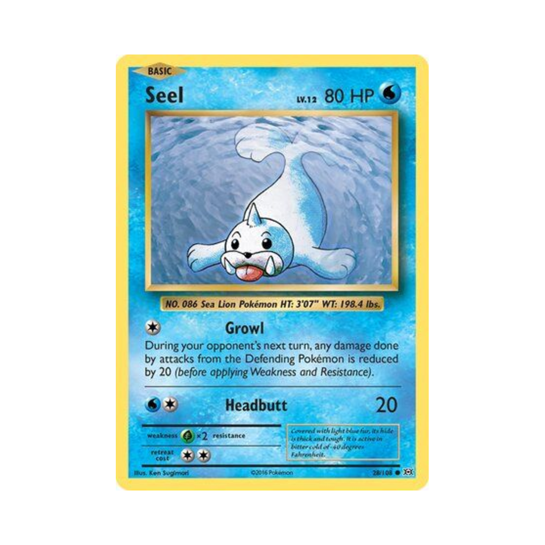 포켓몬 TCG 쥬쥬 C 에볼루션즈 (영문판)(Pokemon TCG Seel C Evolutions (English Ver.)) - 1