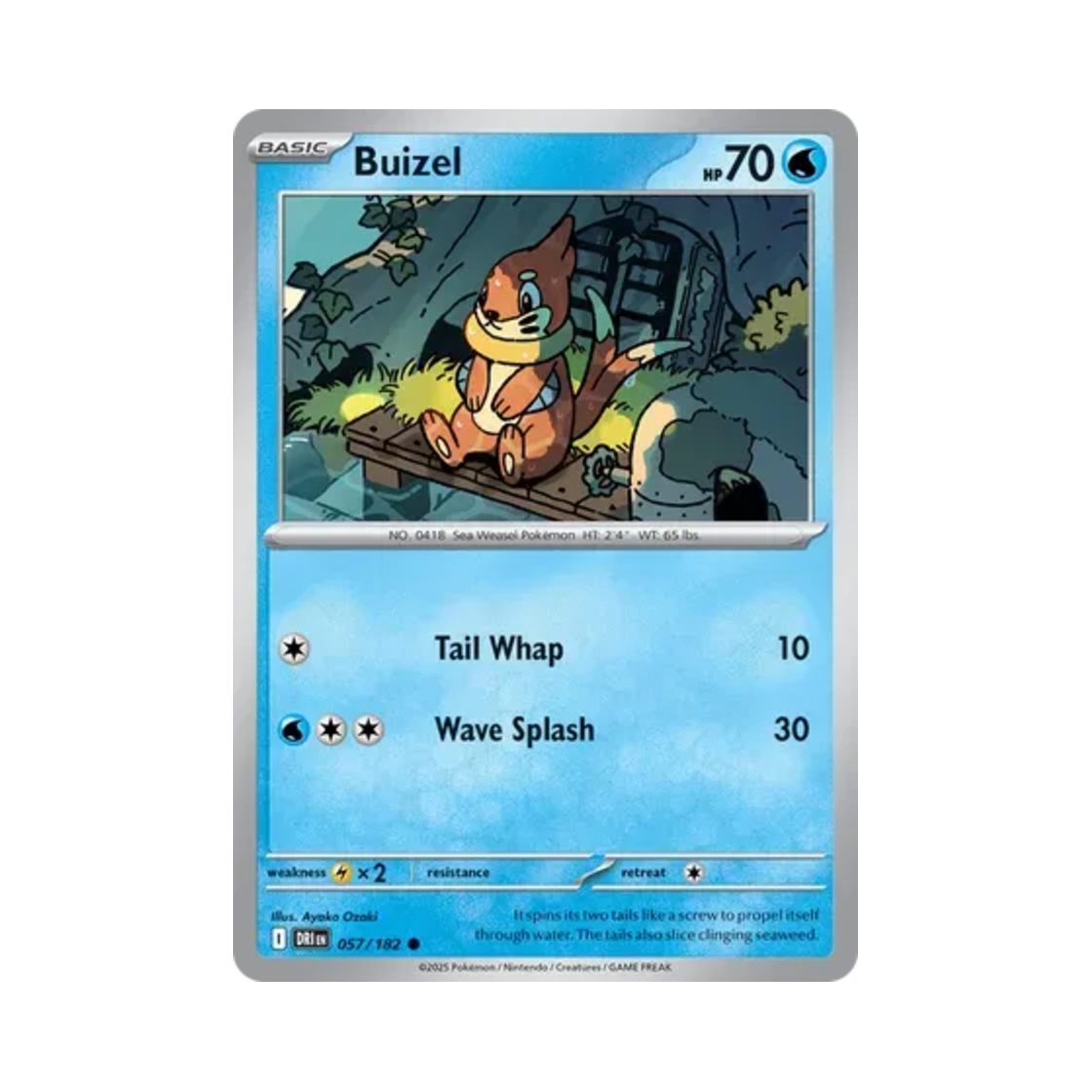 포켓몬 TCG 브이젤 C 데스티니드 라이벌스 (영문판)(Pokemon TCG Buizel C Destined Rivals (English Ver.)) - 1
