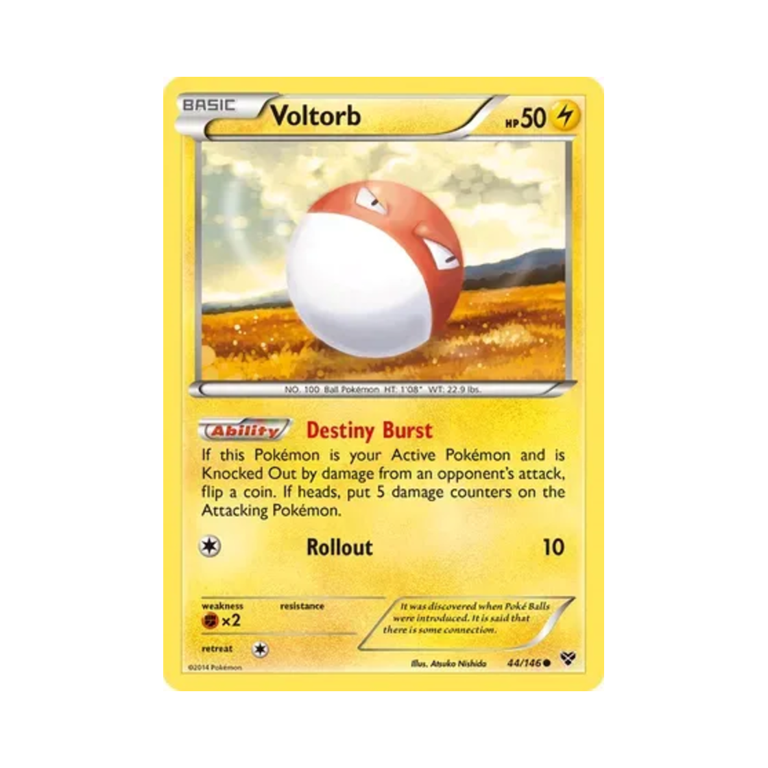 포켓몬 TCG 찌리리공 C XY (영문판)(Pokemon TCG Voltorb C XY (English Ver.)) - 1