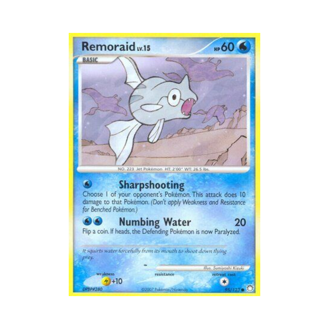 포켓몬 TCG 총어 C 미스터리어스 트레져스 (영문판)(Pokemon TCG Remoraid C Mysterious Treasures (English Ver.)) - 1