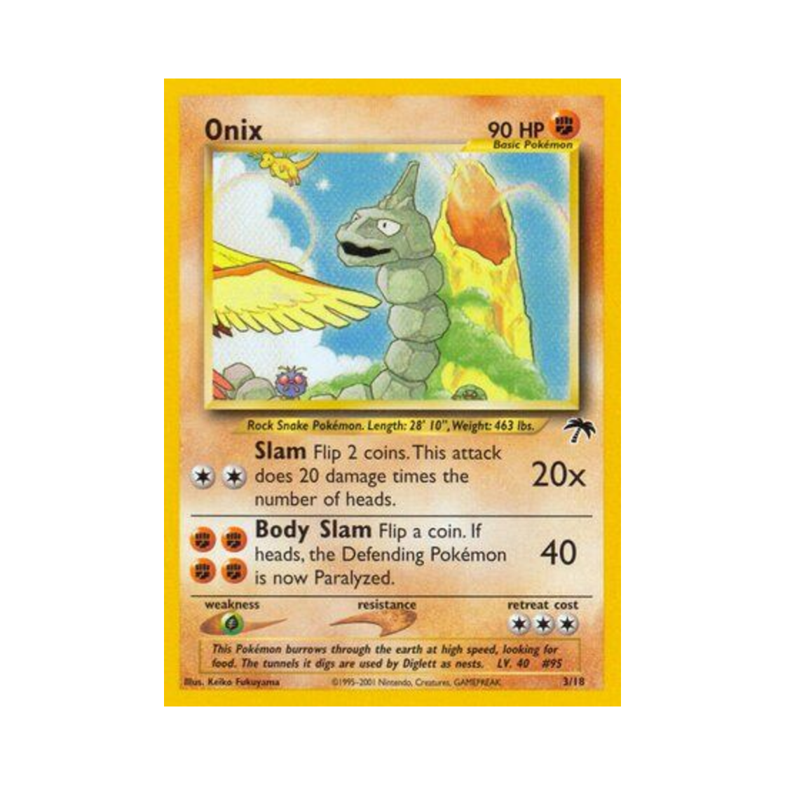 포켓몬 TCG 롱스톤 서던 아일랜드 (영문판)(Pokemon TCG Onix Southern Islands (English Ver.)) - 1