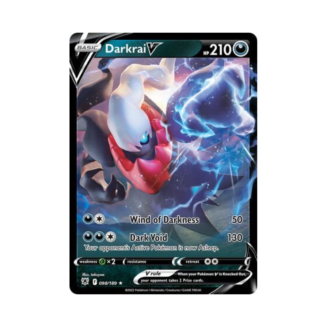 포켓몬 TCG 다크라이 V HRV 아스트랄 레디안스 (영문판)(Pokemon TCG Darkrai V HRV Astral Radiance (English Ver.)) - 1