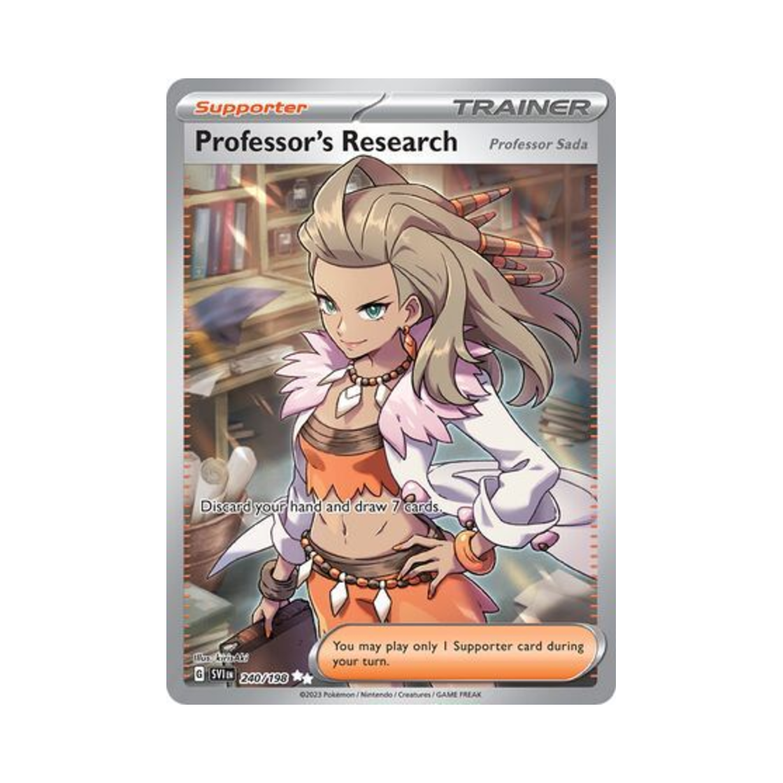 포켓몬 TCG 박사의 연구 UR 스칼렛 & 바이올렛 (영문판)(Pokemon TCG Professor's Research UR Scarlet & Violet (English Ver.)) - 1